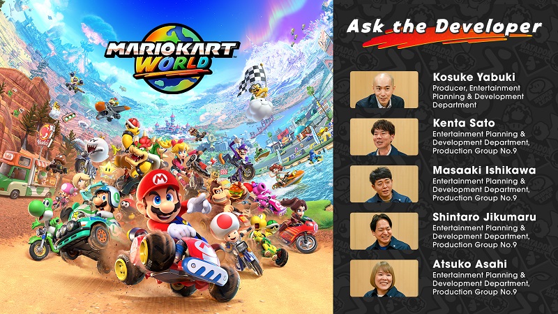 Mario Kart World Ask the Developer