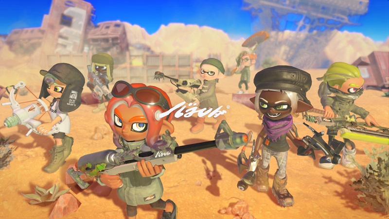 Splatoon 3: a look at the new weapons from the Splatlands Collection