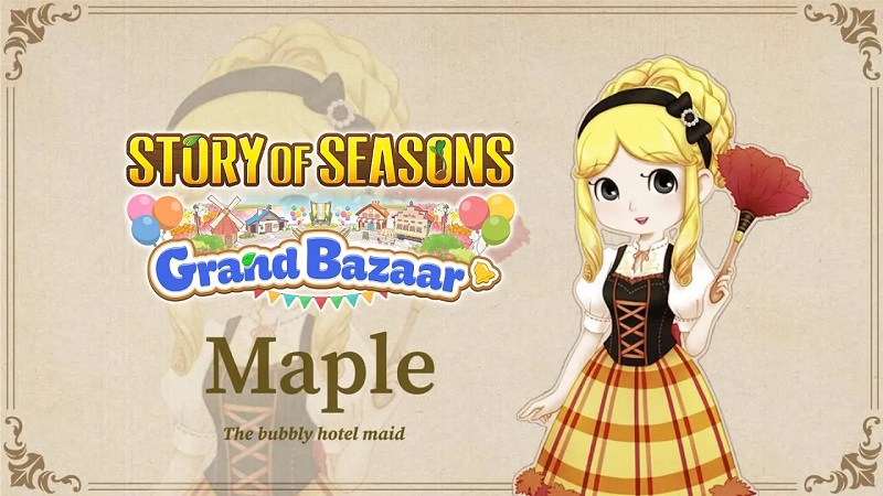 Story of Seasons Grand Bazaar Maple