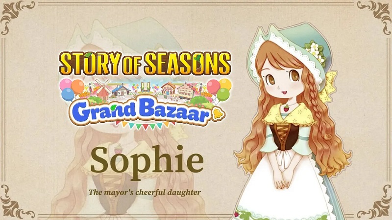Story of Seasons: Grand Bazaar Sophie