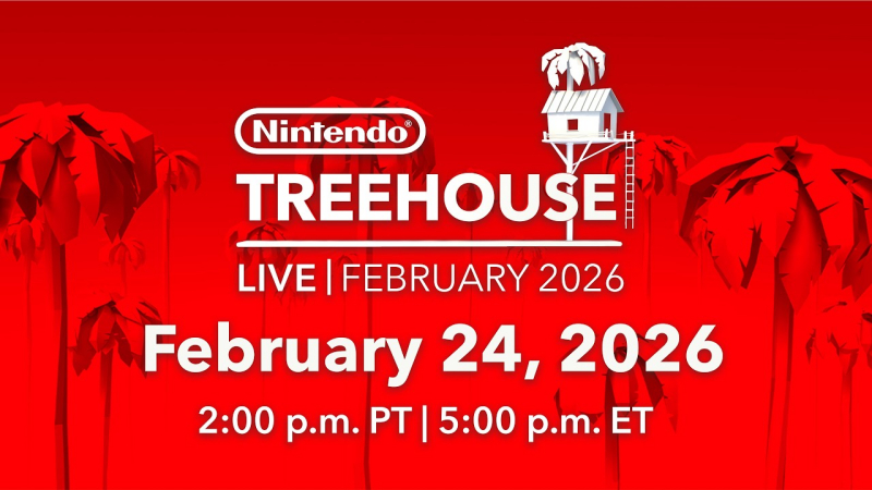 Nintendo Treehouse Live February 2026
