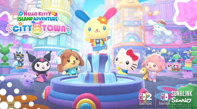 Hello Kitty Island Adventure City Town