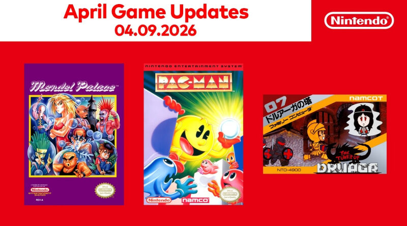 Nintendo Entertainment System Nintendo Classics April 2026