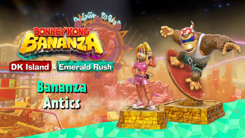 Donkey Kong Bananza lance l’évĂ©nement FacĂ©ties Bananza