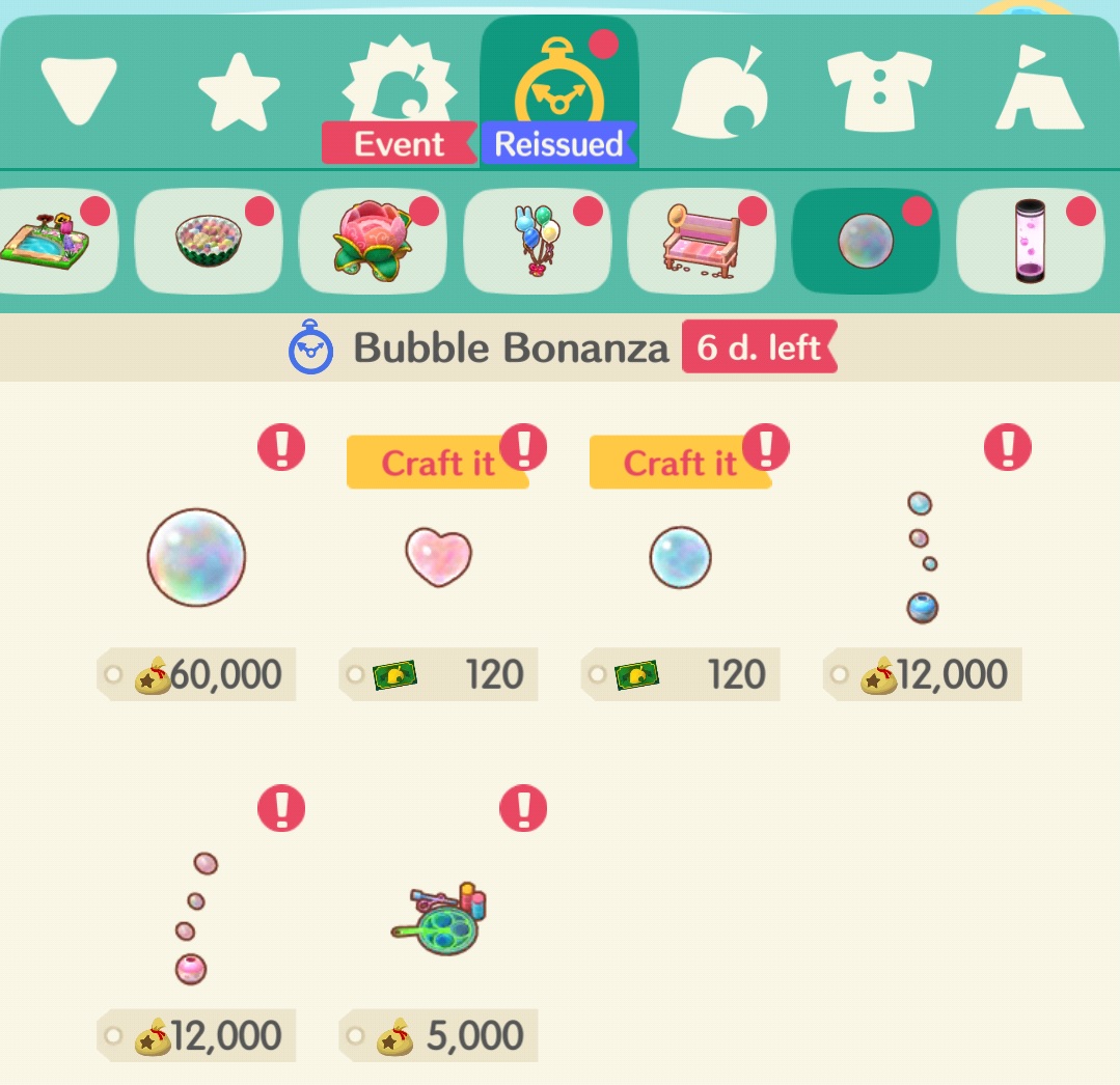 Animal Crossing Pocket Camp Events and Content Updates Perfectly