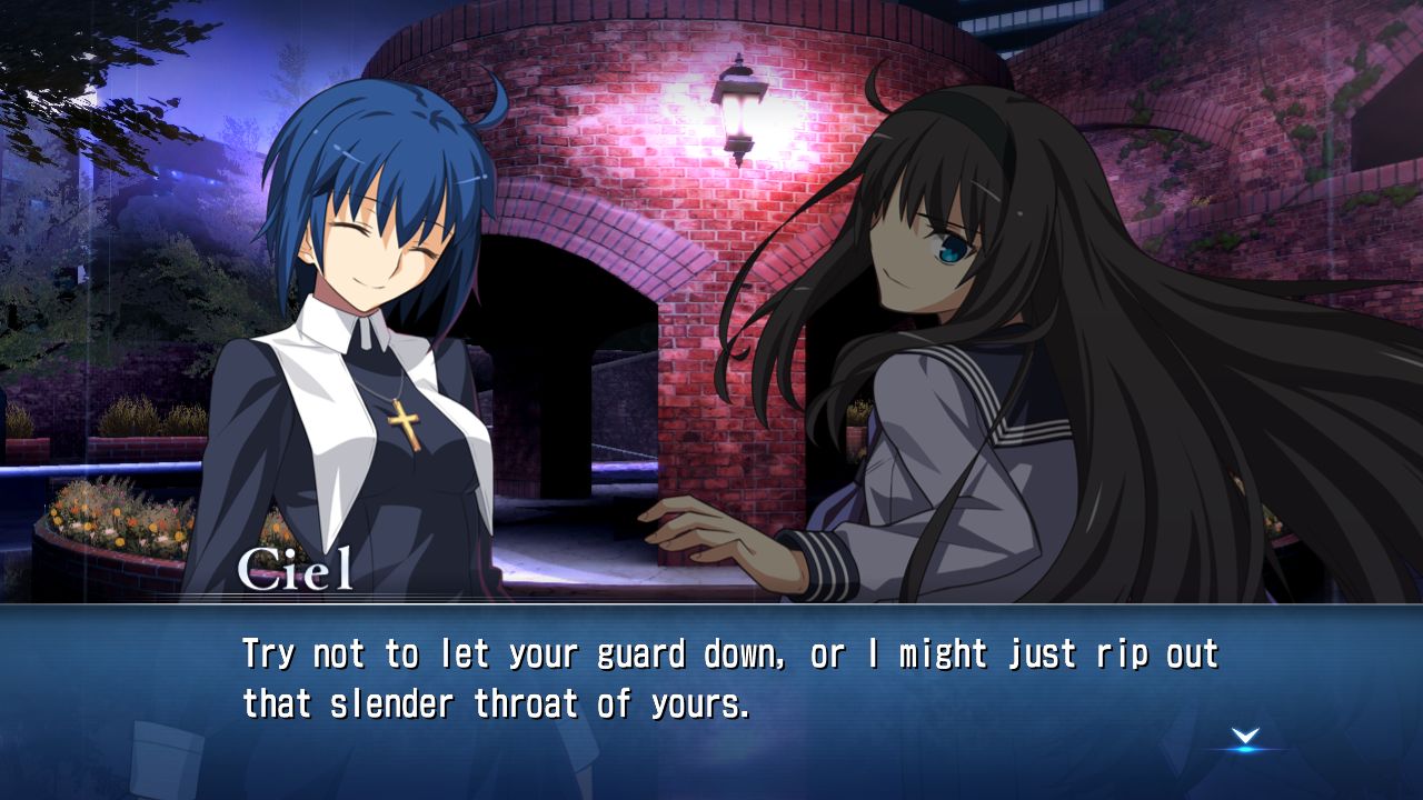 Melty Blood Type Lumina Clean And English Images | JCR Comic