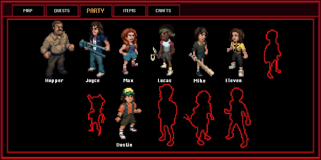 stranger things the game switch