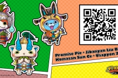 Yo-kai Watch 3: list of passwords / passcodes, QR Codes - Perfectly ...